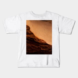 Sandstone rock texture Kids T-Shirt